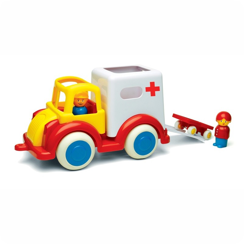 Ambulans z figurkami duży